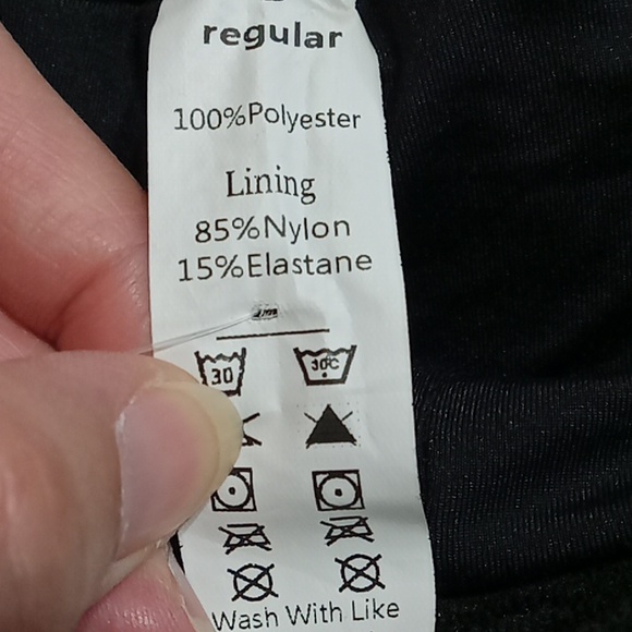 HALARA Women SKIRT SMALL BLACK CORDUROY New Workout Tennis NEW Exercise - Picture 4 of 5